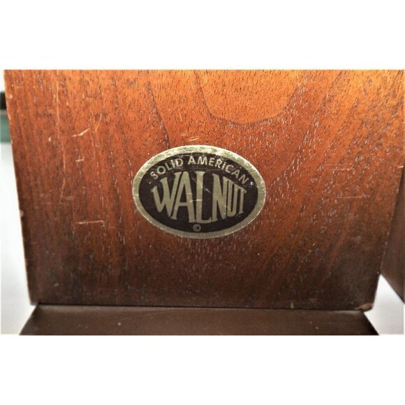 Laser Works Bookends Walnut Sailing Ship Laser Etched Made in USA - Picture 4 of 7